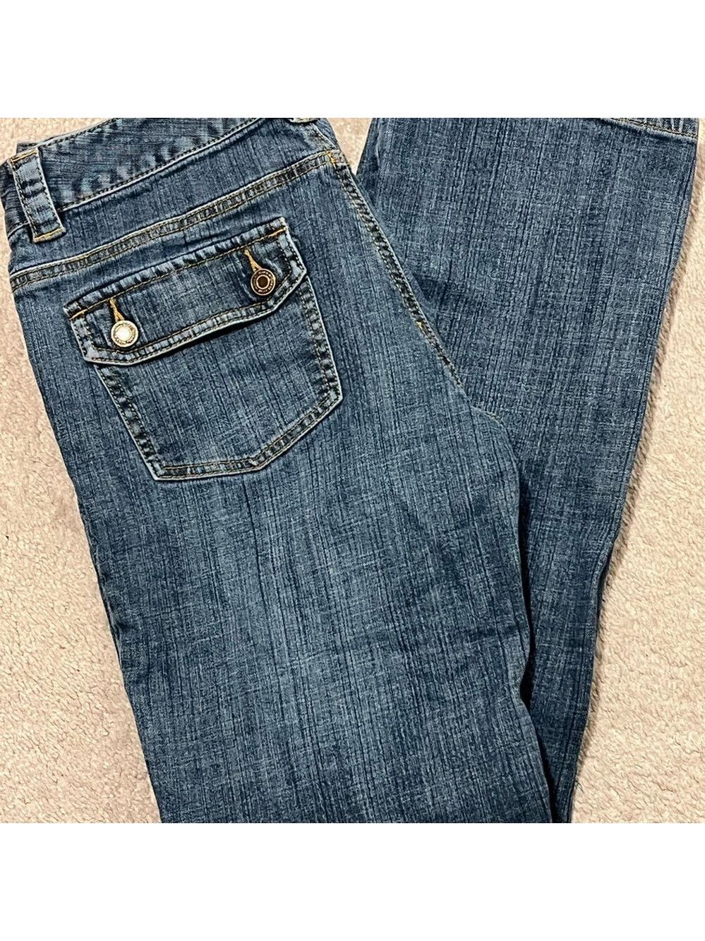 Michael Kors Straight Leg Blue Jeans